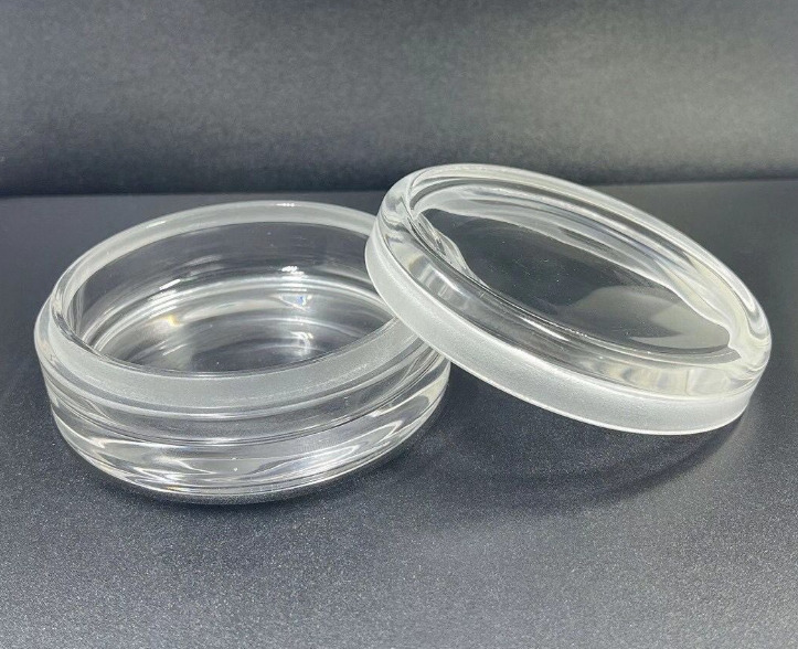 F06329 Large Tight Seal Glass Cup For Holding Alcohol Benzene Cleaning Solutions
