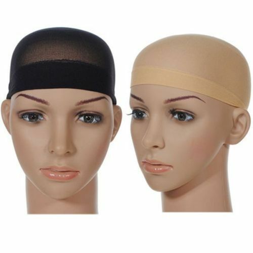 New Wig Ultra Stretch Liner Stocking Nylon Weaving Caps Black Nude Brown