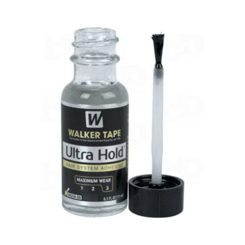 Ultra Hold Lace Wig Adhesive Glue By Walker Tape 0.5oz With Brush