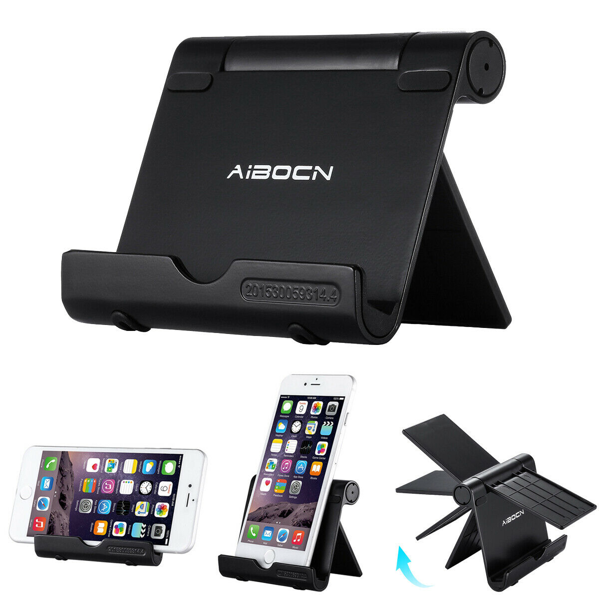 Universal Aluminum Tablet Stand Desktop Holder Mount For Cell Phone Ipad Iphone