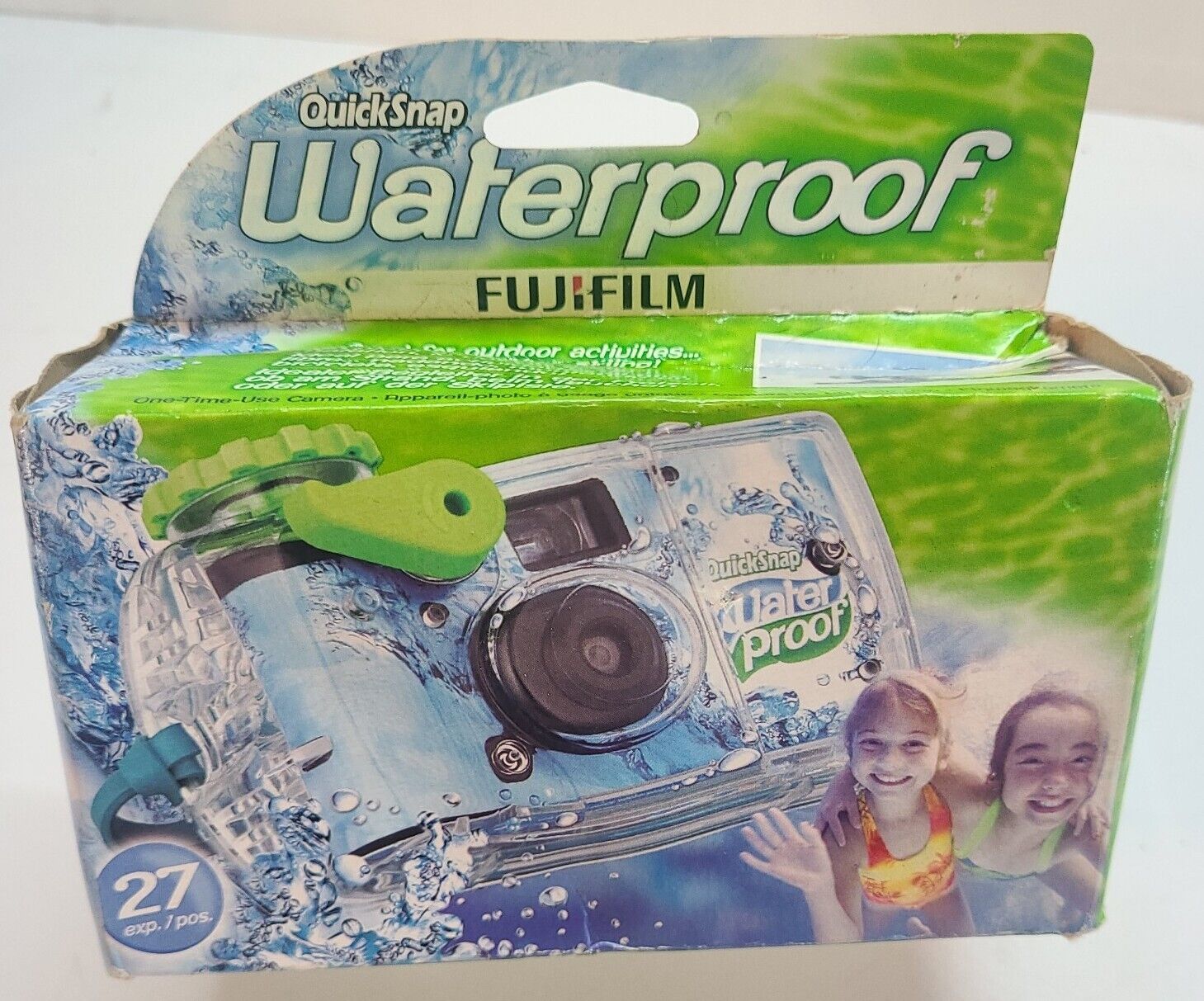 New Fujifilm Disposable Quick Snap Waterproof Camera 27 Exposures #wi