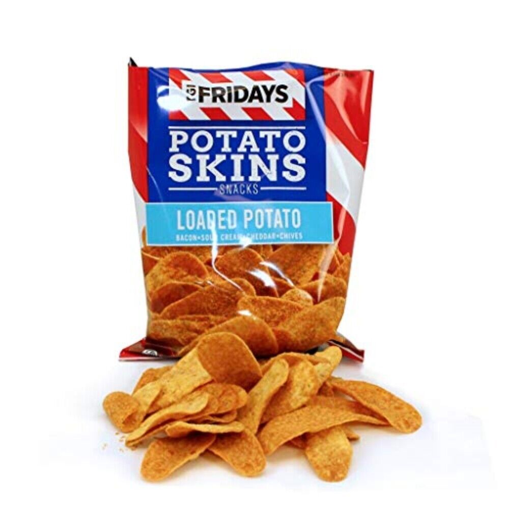 Tgi Fridays Potato Snacks, Individual Servings (loaded Potato Skins, 3 Ounce (pa