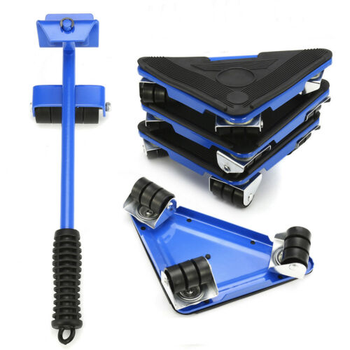 660lbs Heavy Furniture Lifter Mover 360° Rotation Wheels Moving Kit Slider Pad