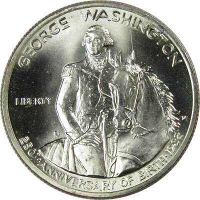 George Washington Commemorative 1982 D 90% Silver Half Dollar Bu 50c Coin