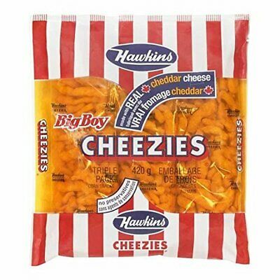 Hawkins Cheezies, Big Boy Triple Pack 420g, 14.8oz , {imported From Canada}
