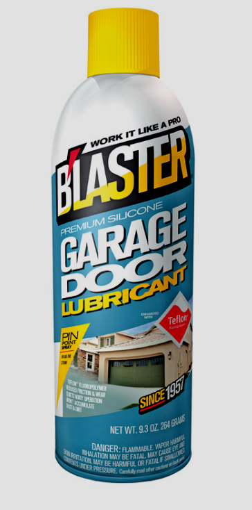 Blaster Silicone Garage Door Lubricant Silicone Lube Teflon Stops Squeaks 16-gdl