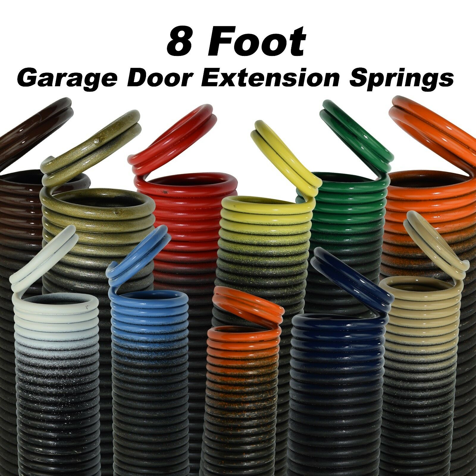 Garage Door Extension Springs For 8 Foot Tall Garage Door