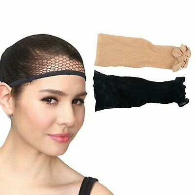 Wig Cap Liner Stocking Black Beige Net Mesh Stretching Hair Style Fashion