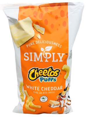 Simply Cheetos White Cheddar Puffs 8 Oz